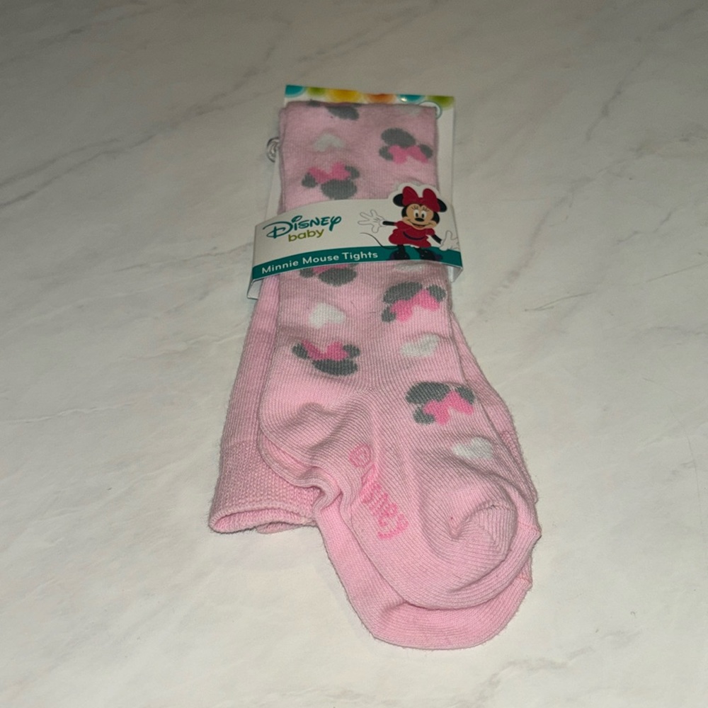NWT! Pink Minnie Leggings 9-18M